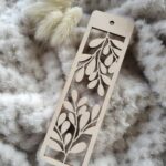 Drewniana zakładka do makramy 13cm x 4cm N682