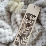 Drewniana zakładka do makramy 13cm x 4cm N683