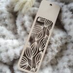 Drewniana zakładka do makramy 13cm x 4cm N685