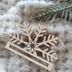 Baza do makramy półbombka na choinkę N687