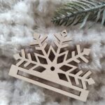 Baza do makramy półbombka na choinkę N688