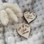 Serduszko drewniane 3cm N694