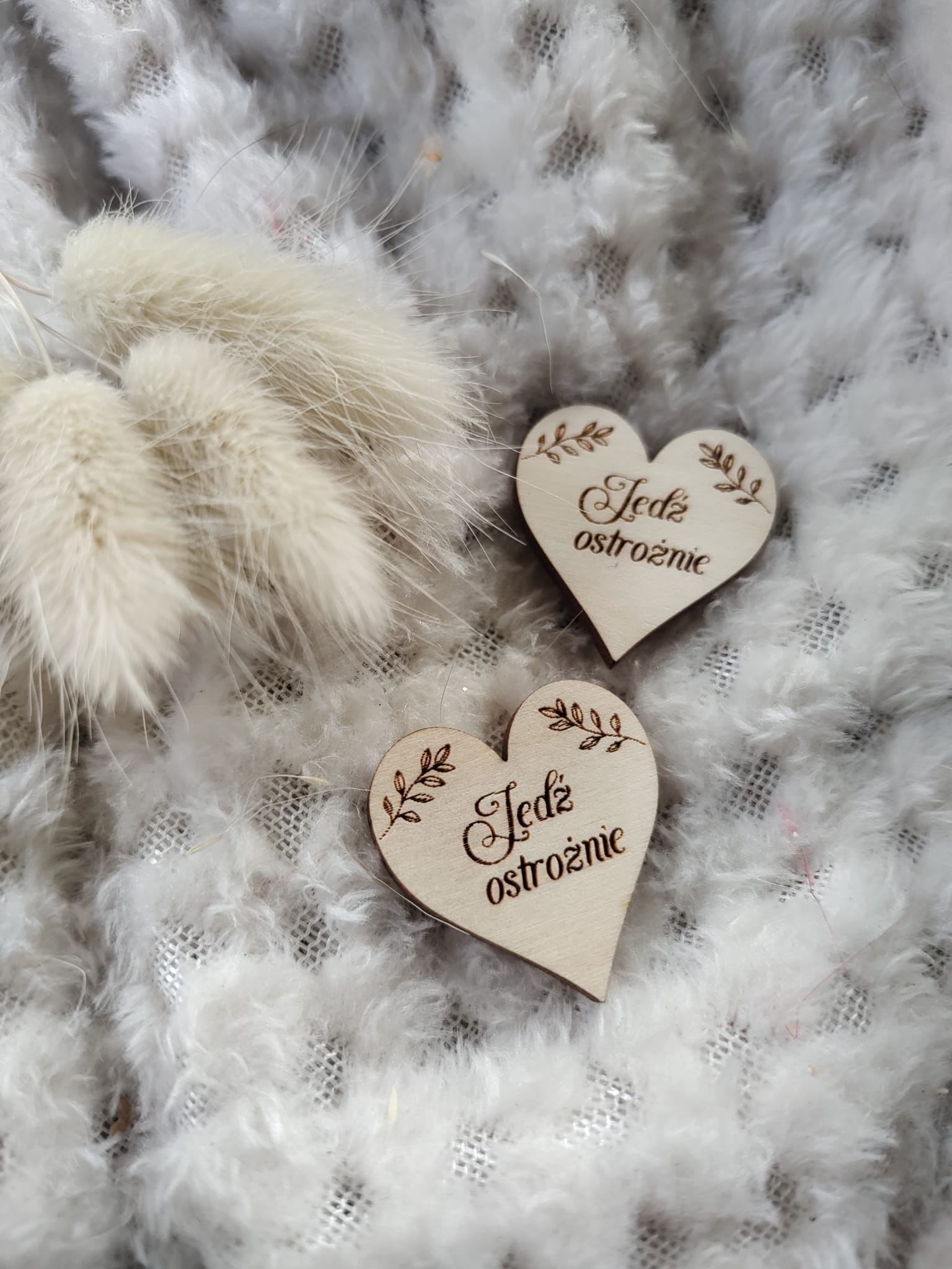 Serduszko drewniane 3cm N694