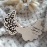 Skrzydła do makramy drewniane 12cm x 7,5cm  N708