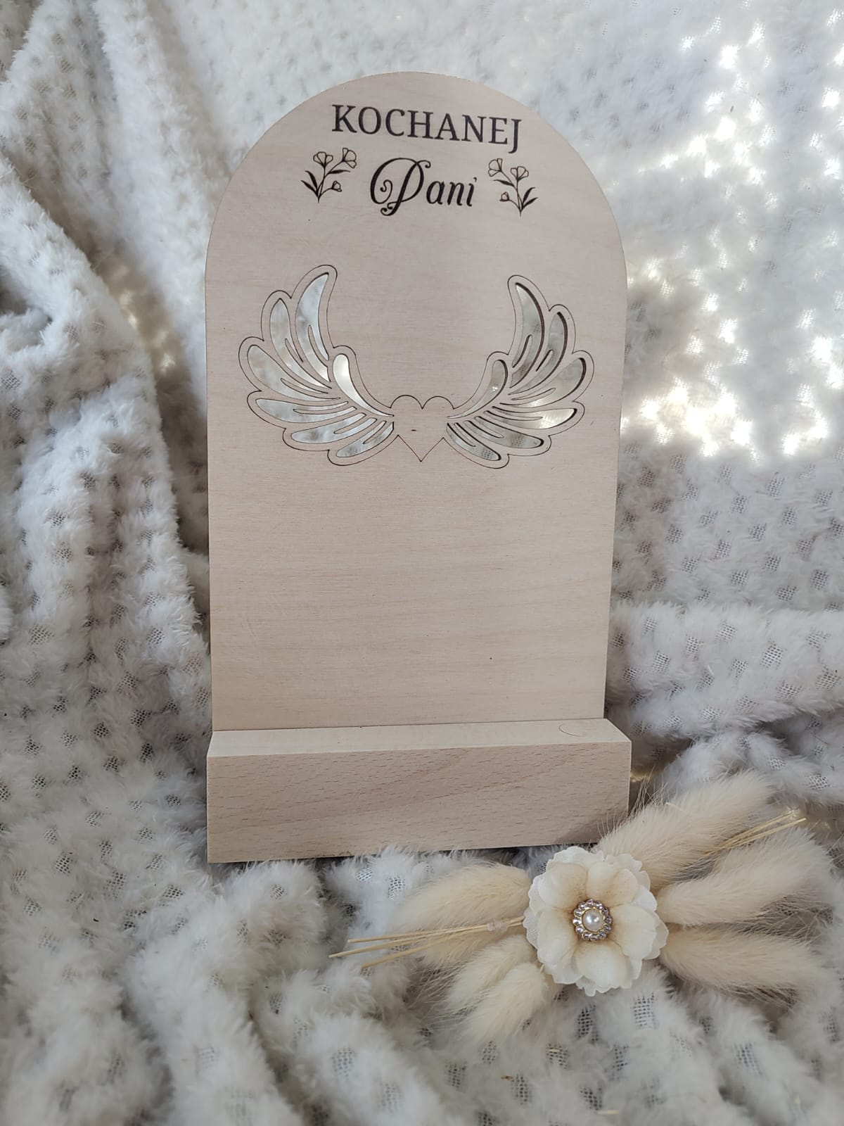 Baza do makramy drewniana 21cm x 14cm N714