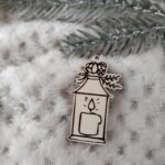 Tabliczka do makramy scrapka ze sklejki 3cm x 1,8cm  N725