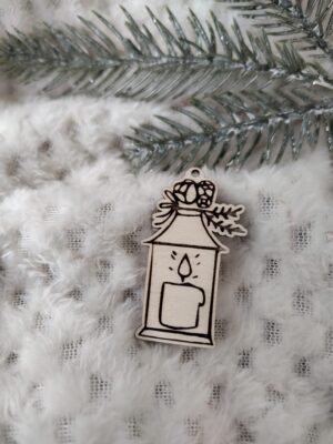 Tabliczka do makramy scrapka ze sklejki 3cm x 1,8cm  N725