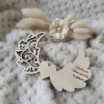 Skrzydła do makramy drewniane 11cm x 6,5cm  N728