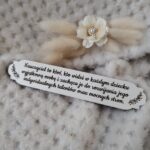 Tabliczka scrapka do makramy z HDF  13cm x 2,5cm  H304