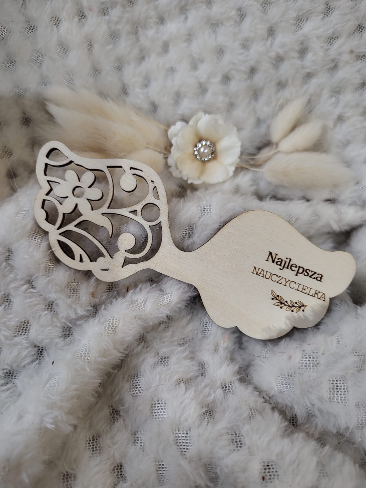 Skrzydła do makramy drewniane 12cm x 4,5cm KL4