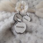 Scrapka jabłko z HDF 2,5cm 15 znaków H310