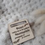 Drewniana zakładka do makramy 4cmx5cm DN46