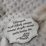 Tabliczka dla nauczyciela z HDF 5cm x 7cm  KG4