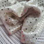 Tkanina na metry złota z cekinami 0,5m T97