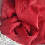 Tkanina na metry ozdobna czerwona Premium 0,5m T92