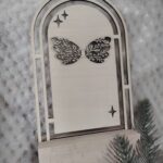 Baza stojak do makramy na Święta 12cm x 20cm N747