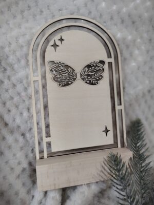 Baza stojak do makramy na Święta 12cm x 20cm N747