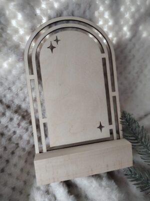 Baza stojak do makramy na Święta 12cm x 20cm N748