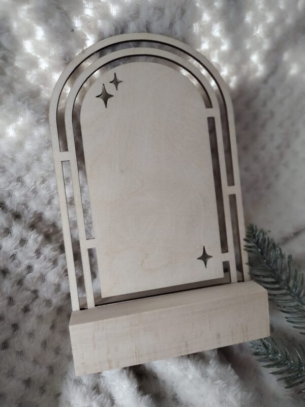 Baza stojak do makramy na Święta 12cm x 20cm N748