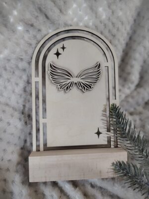 Baza stojak do makramy na Święta 12cm x 20cm N749