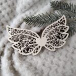 Skrzydła do makramy drewniane 10cm x 5,5cm  N813