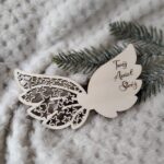 Skrzydła do makramy drewniane 12cm x 6,5cm  N753