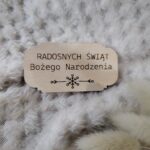 Tabliczka do makramy ze sklejki 7cm x 3,5cm  N763