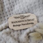 Tabliczka do makramy ze sklejki 10cm x 3,5cm  N765