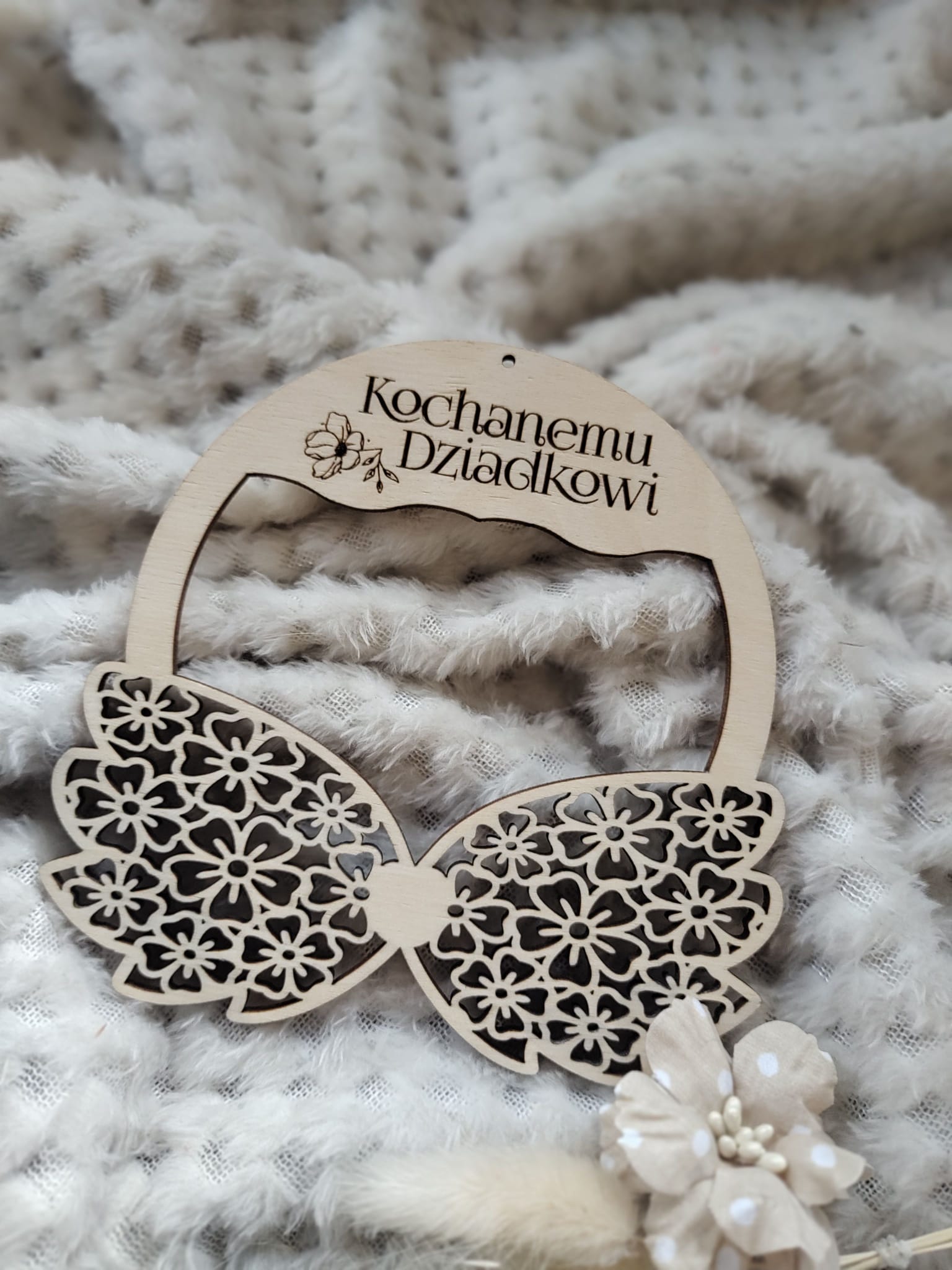 Baza do aniołka z makramy 13,5 cm N784 - obrazek 3