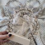 Baza stojak do aniołka z makramy 20cm x 20cm  N786