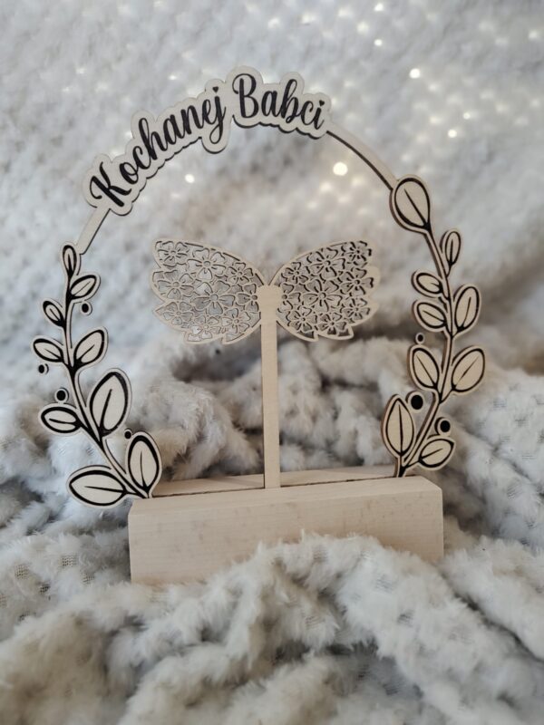 Baza stojak do aniołka z makramy 20cm x 20cm  N786 - obrazek 2