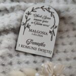 Tabliczka do makramy z HDF  7,5cm x 5,5cm  35 znaków  H329