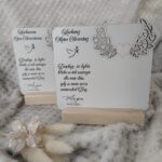 Baza do makramy z HDF 15cm x 15cm 20 znaków H342