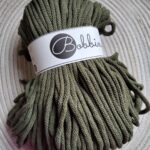 Bobbiny sznurek do makramy Awokado 5mm pleciony 100m