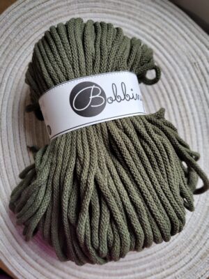 Bobbiny sznurek do makramy Awokado 5mm pleciony 100m