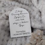 Tabliczka do makramy z HDF  7,5cm x 5,5cm  H326