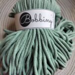 Bobbiny sznurek do makramy Aloesowy 5mm pleciony 100m