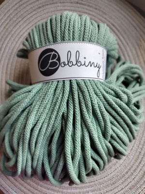 Bobbiny sznurek do makramy Aloesowy 5mm pleciony 100m