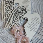 Skrzydła do makramy ze sklejki 12,5cm x 12,5cm  N818