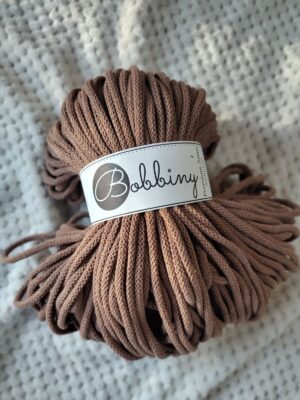 sznurek do makramy bobiny Mocha Mousse