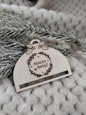 Baza do bombki na choinkę 7cm x 5,5cm N836