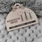 Baza do bombki na choinkę 7cm x 5,5cm N838