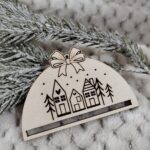 Baza do bombki na choinkę 7cm x 5,5cm N842