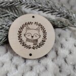 Baza do chwosta ze sklejki do makramy 5,5cm N855