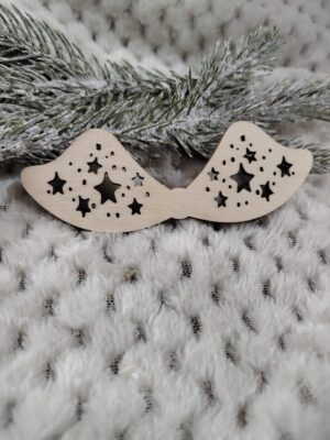 Skrzydła do makramy ze sklejki 10cm x 3,5cm N858