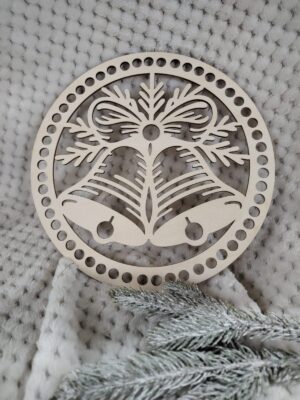 Baza do szydełkowania 23cm Święta Bożego Narodzenia N831