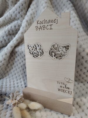 Baza do aniołka na Dzień Babci i Dziadka 20cm x 12cm N861