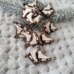 Łyżwy ze sklejki do makramy 3cm N867