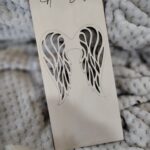 Baza do aniołka na Dzień Babci i Dziadka 25cm x 12cm  N869