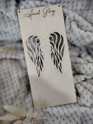 Baza do aniołka na Dzień Babci i Dziadka 25cm x 12cm  N869